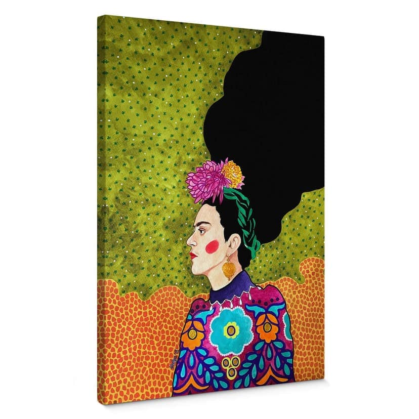 Canvastavla Hülya - Frida i porträtt