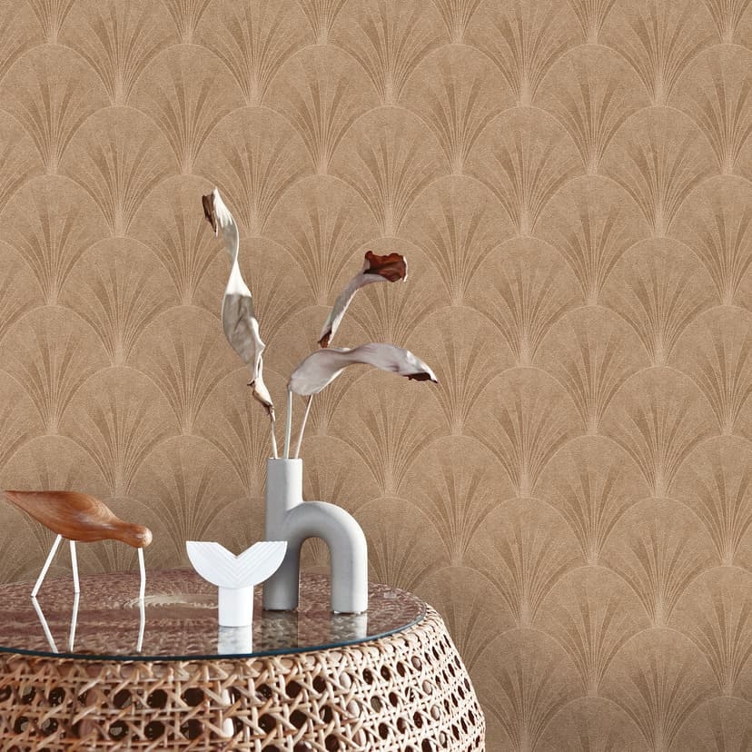 Non-woven tapet AVANTGARDE Elle Decoration 4, guld