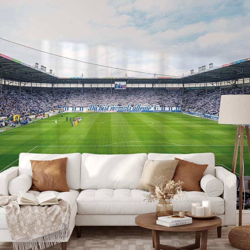 Fototapet 1. FC Magdeburg - stadion choreo
