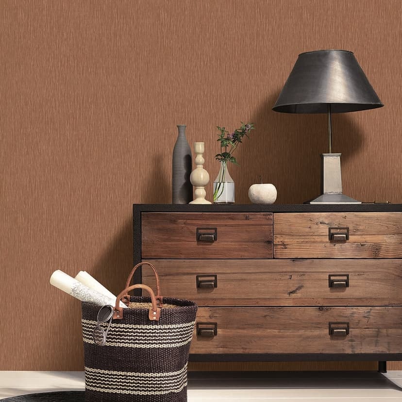 Glittrande enhetstapet, non-woven tapet Fashion for Walls 4 av Guido Maria Kretschmer brons