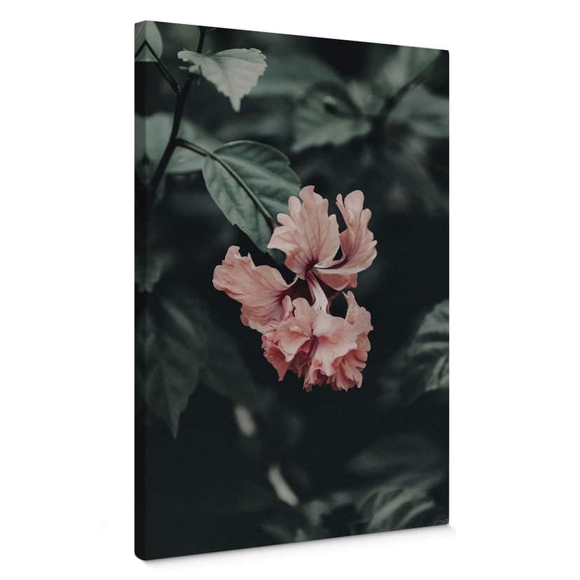 Canvastavla med tropisk blomma