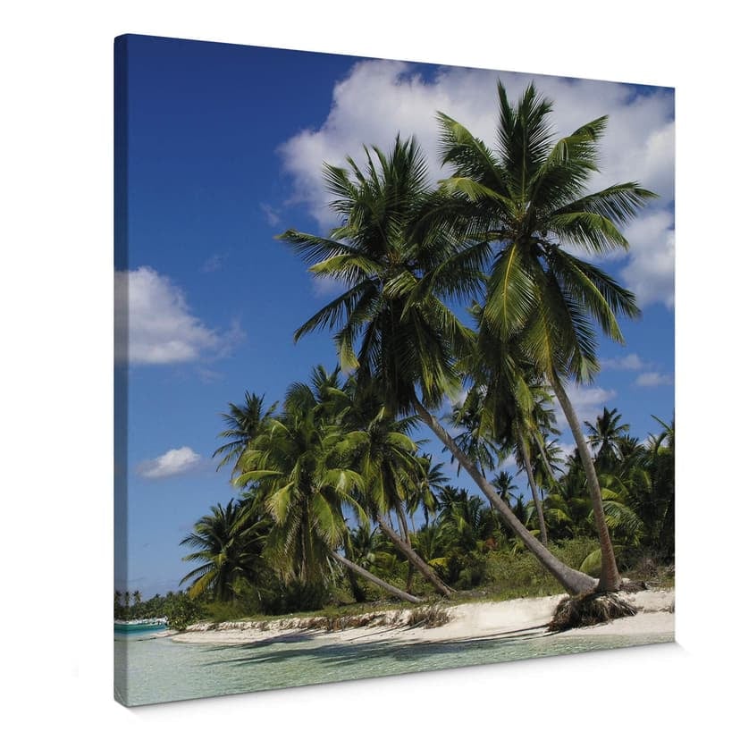Canvastavla Carribean Flair - fyrkantig