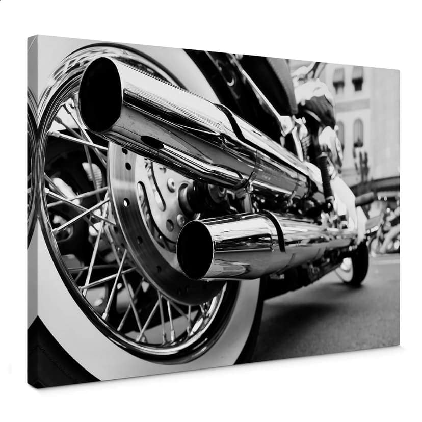 Canvastavla Motorcycle Power