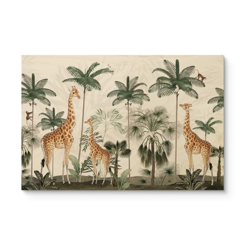 Träposter Kikki Belle - Girafferna