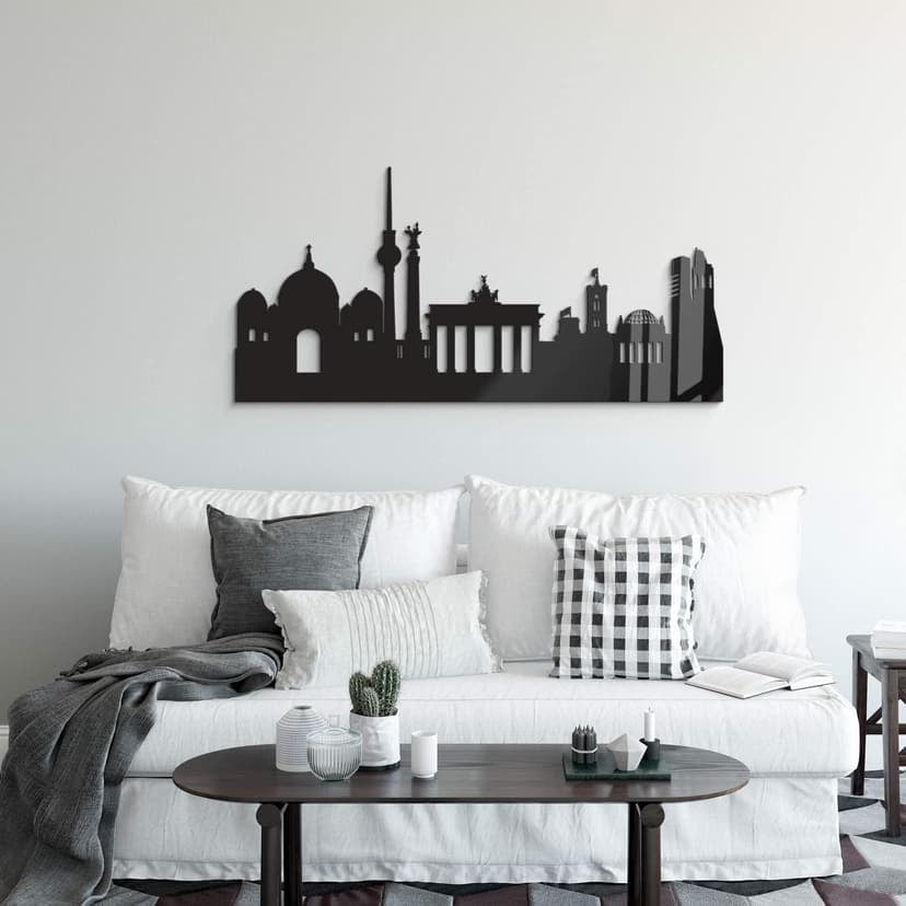 Akryl dekoration skyline Berlin
