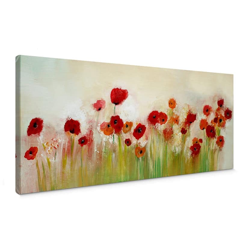 Canvastavla Melz - Sommartid - Panorama