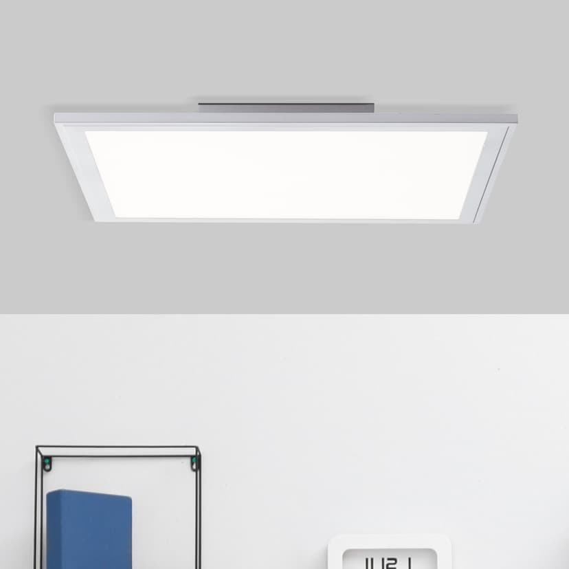 Deckenleuchte Gloria 1 Silber, 24W, 5 x 39,5 cm, Kunststoff LED Panel