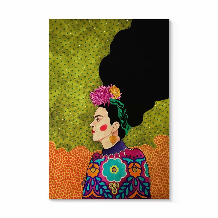 Träposter Hülya - Frida i porträtt