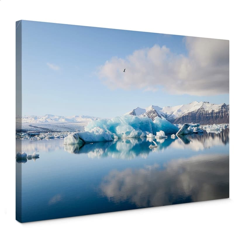 Reflektion av Canvastavla
