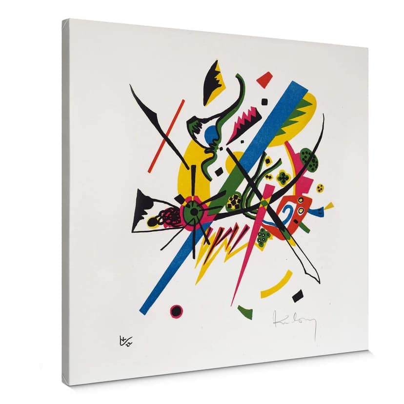 Canvastavla Kandinsky - Små världar 1