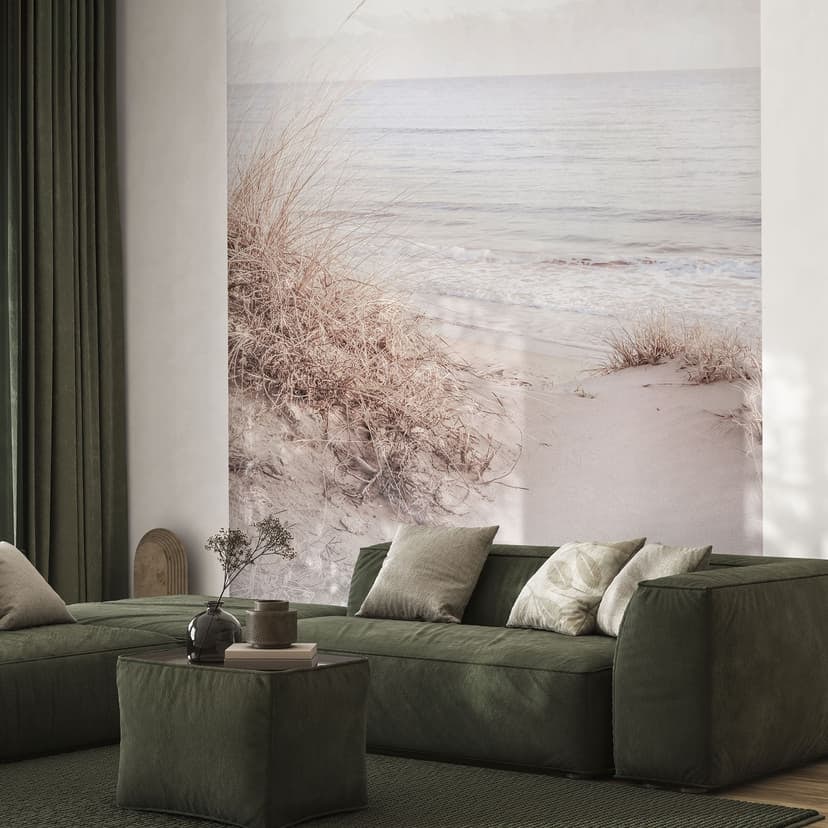 Fototapet med sanddyner på stranden - 1X Studio