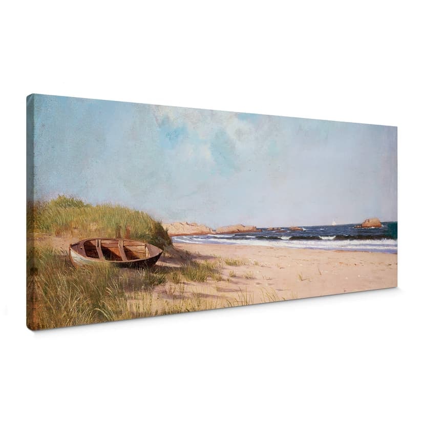 Canvas Silva - På stranden - Panorama