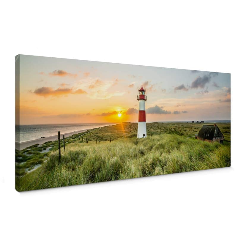 Canvastavla fyren på Sylt
