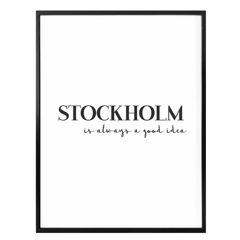 Poster Stockholm