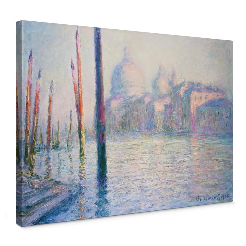 Canvastavla Monet - Venedig