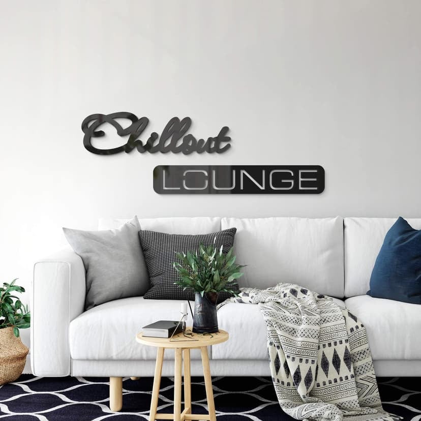 Akrylbokstäver Chillout Lounge