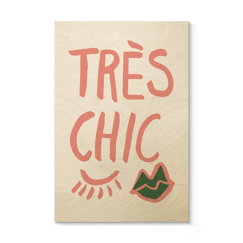 Träposter 1X Studio - Très chic