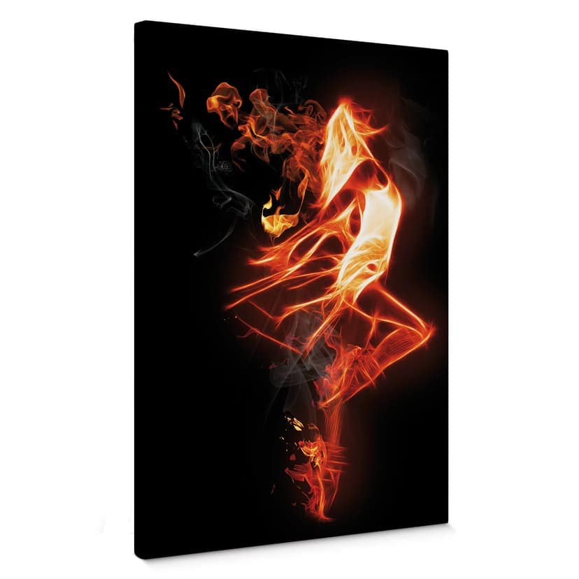 Canvastavla Flame Dancer