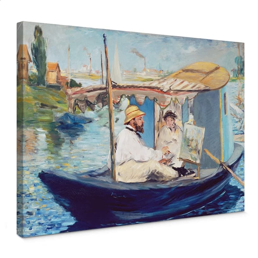 Canvastavla Manet - Barken