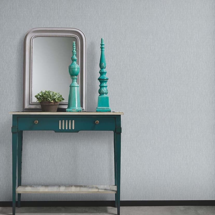 Glittrande enhetstapet, non-woven tapet Fashion for Walls 4 av Guido Maria Kretschmer grå