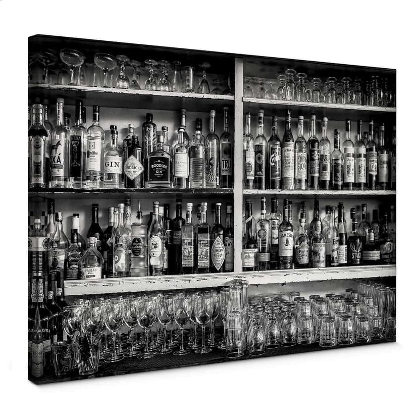 Canvastavla Klein - The Classic Bar