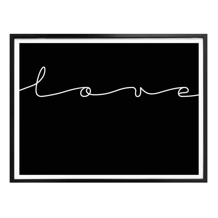 Poster Love Line