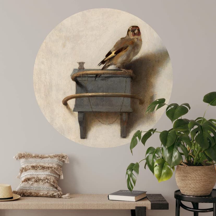 Fabritius Wallsticker - Stenskvättan - Rund