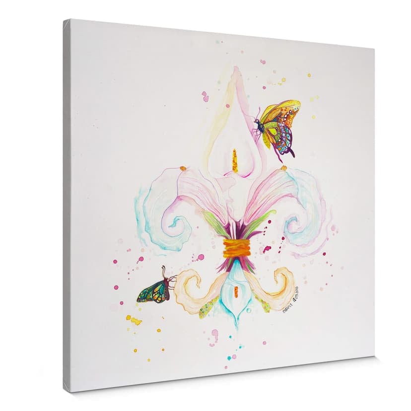 Canvasbild Buttafly - Fleur de Lil