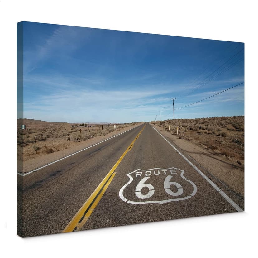 Route 66 Canvastavla