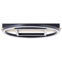 Deckenleuchte Leopold 3 Braun, 24W, 5,5 x 39 cm, Holz Moderne led-deckenleuchte