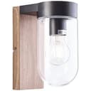 Außenwandleuchte Dania 1 Braun, 40W, 21 x 10 cm, Metall Außenbeleuchtung