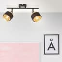 Spotrohr Ilsa 1 Gold, 28W, 16,9 x 50,3 cm, Metall Lampe