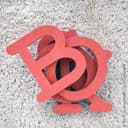 Bokstäver av trä i MDF "Swiss" 10 cm bokstavshöjd