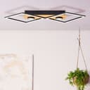 Deckenleuchte Vincent 2 Braun, 32W, 6,2 x 70,7 cm, Holz Lampe