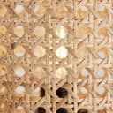 Spotbalken Toni 3 Beige, 42W, 21 x 49 cm, Rattan Innenleuchte