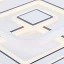Deckenleuchte Haily 2 Schwarz, 46W, 7 x 49,5 cm, Kunststoff LED-Deckenleuchte