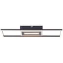 Deckenleuchte Benedikt 1 Schwarz, 24W, 4 x 55 cm, Metall Lampe
