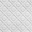 Anaglypta® Amber Luxury texturerad vinyltapet, målningsbar, vit
