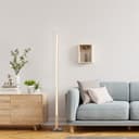 Stehleuchte Anabelle 3 Braun, 14W, 120,4 x 16 cm, Holz Led stehleuchte