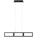 Pendelleuchte Mats 4 Schwarz, 34W, 120 x 80,5 cm, Kunststoff Pendellampe