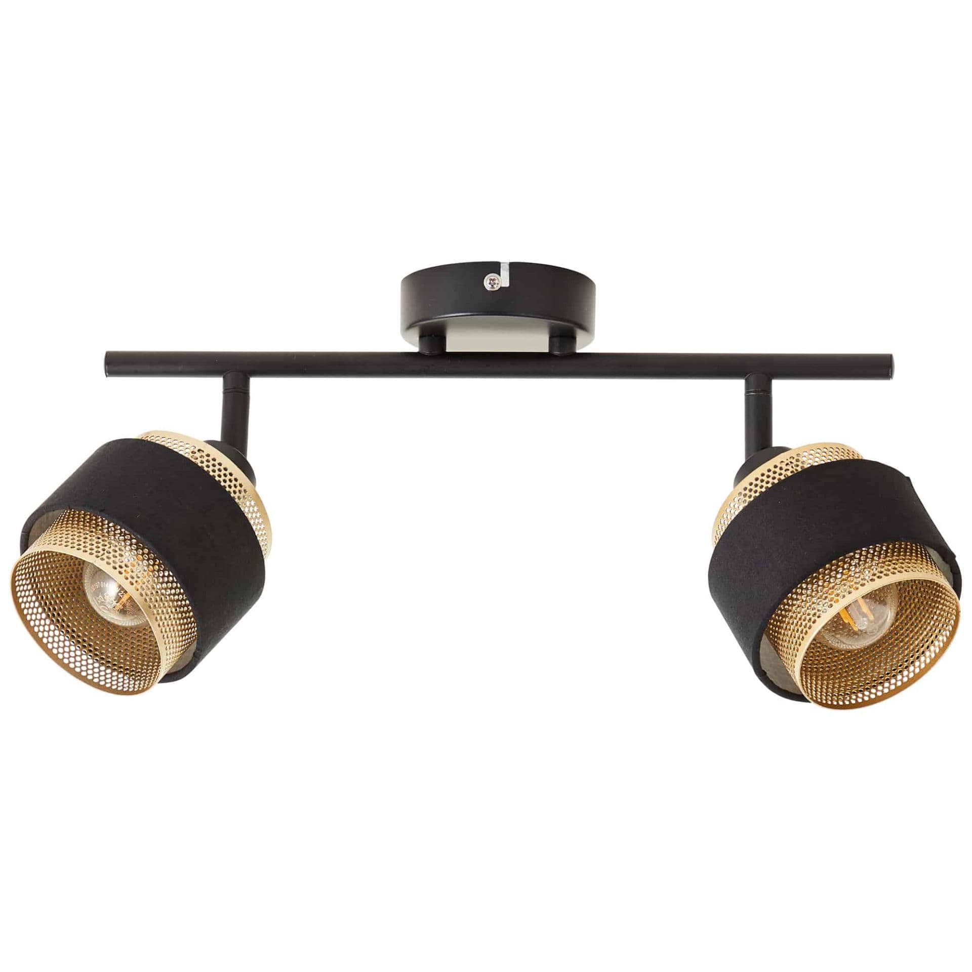 Spotrohr Ilsa 1 Gold, 28W, 16,9 x 50,3 cm, Metall Lampe