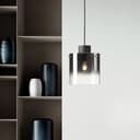 Pendelleuchte Benett 3 Braun, 60W, 120 x 20 cm, Glas Pendelleuchte