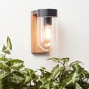 Außenwandleuchte Dania 1 Braun, 40W, 21 x 10 cm, Metall Außenbeleuchtung