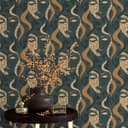 Non-woven tapet MORETTA Elle Decoration 4, bensin