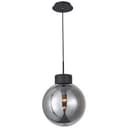 Pendelleuchte Anna 2 Grau, 60W, 120 x 30 cm, Glas Pendellampe