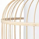 Pendelleuchte Charlie 2 Braun, 40W, 150 x 40 cm, Bambus Pendellampe