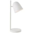 Tischleuchte Lotta Weiss, 5W, 41,2 x 15 cm, Kunststoff Nachttischlampe