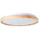 Deckenleuchte Alea 2 Beige, 32W, 7,5 x 49,5 cm, Holz Deckenlampe