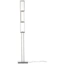 Stehleuchte Sia 2 Metallic, 28W, 157 x 27 cm, Metall Stehlampe