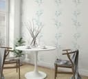 Icke-vävd tapet Floral Modern i Greige 